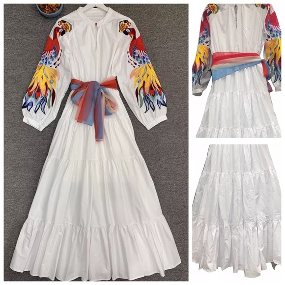 ❤️ The KATRICE Embroidery Maxi Dress - Picture 5 of 8